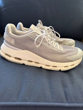 On Running Cloudnova Form 2 Sneakers- US W9- Fog/Lavender